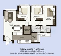 Blk 256C Punggol Opal (Punggol), HDB 4 Rooms #563513091